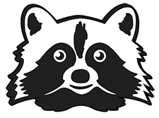 DNS racoon Logo copy 2sm spring cleaning dumpster rental